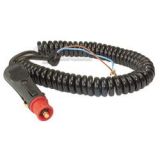 Stecker mit Spiralkabel