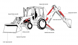 Massey Ferguson Dichtungssatz Hydraulikzylinder (3484988M91)