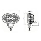 LED Arbeitsscheinwerfer 1800 Lumen