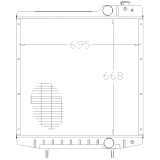 Case Kühler (A190663)