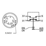Massey Ferguson Druckschalter (3384575M1)