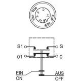 Massey Ferguson Druckschalter Allrad (3385822M1)